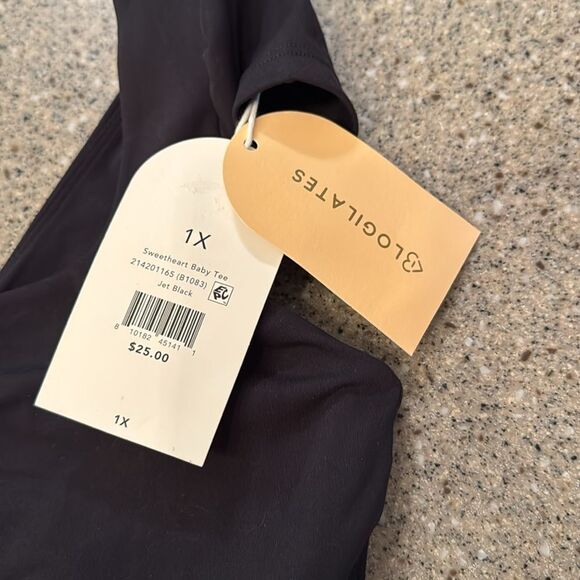 BLOGILATES Sweetheart Baby Tee 1X *NEW* - Picture 7 of 13